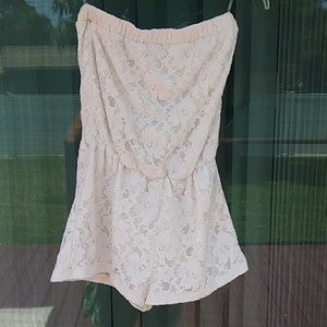 Women's Wet Seal Halter top Romper